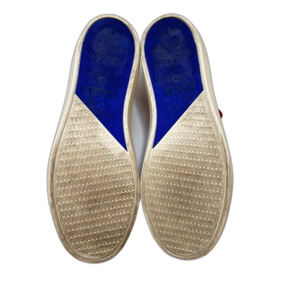 ROTHY'S  Chelsea Fawn Orange White Slip On High Top Casual Shoes  Womens Size 8 - Picture 7 of 12